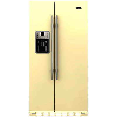 Britannia Montana American Style Fridge Freezer Gloss Cream Britannia Montana American Style Fridge Freezer Gloss Cream